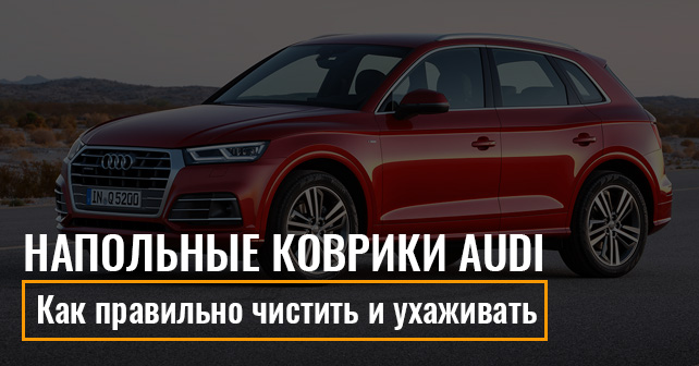 коврики в салон Audi