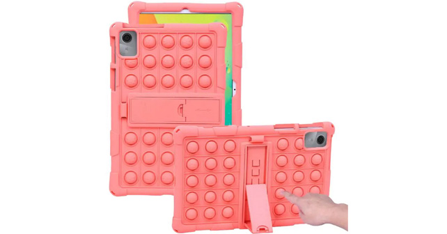 Чохол Silicon Popit Lenovo Tab M11 TB330 TB331 Peach