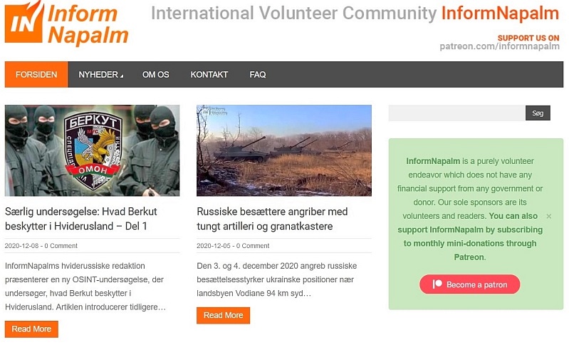 InformNapalm på dansk