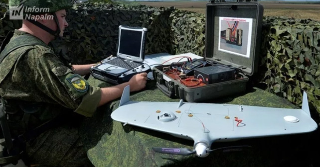 Russisk Granat-1 UAV fra Navodtjik-2-systemet