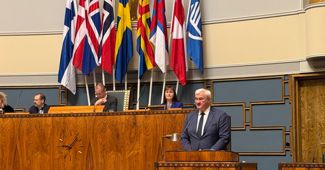 Ukraines udenrigsministers historiske tale i Nordisk Råd
