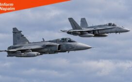 Ruotsalainen ja suomalainen hävittäjäkalusto Itämeren alueella