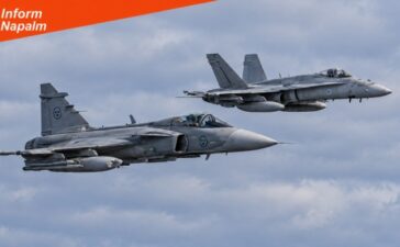 Ruotsalainen ja suomalainen hävittäjäkalusto Itämeren alueella