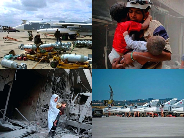 Hvem bomber Syria