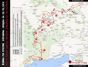mapa da frente a 30-10-2014