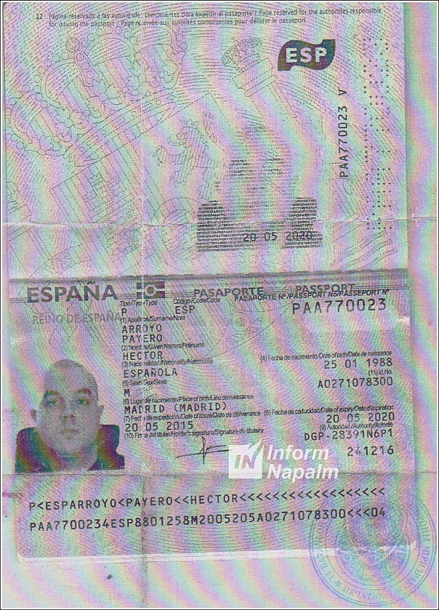 Arroyo Payero Hector, født 25.1.1988