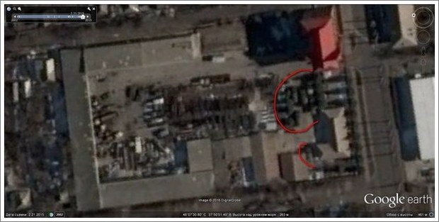 Russisk mobilfeltsygehus i byen Jasynuvata Russisk mobilfeltsygehus i byen Jasynuvata