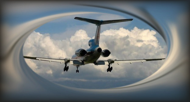 Ett störtat militärt passagerarflygplan