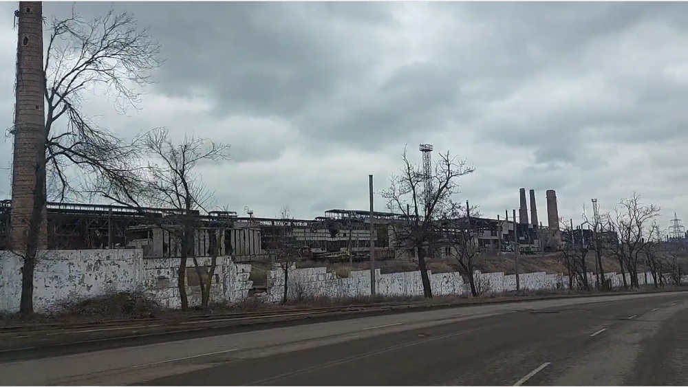 Mariupol şəhərindəki dağıntının miqyası (2023)