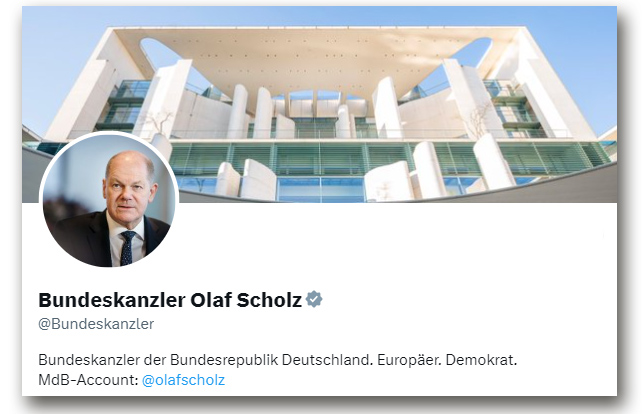 Olaf Scholz Bundeskanzler der Bundesrepublik Deutschland | x.com